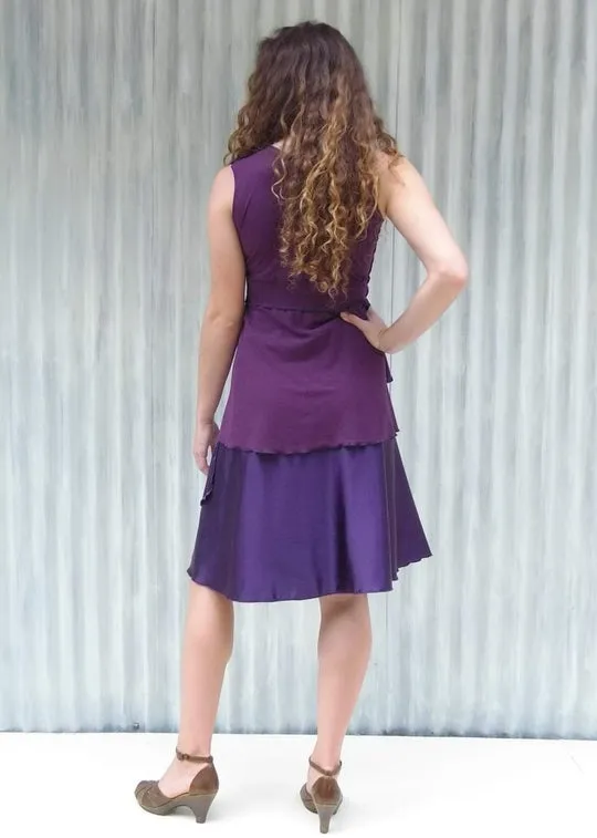 Amethyst Vera Wrap Skirt