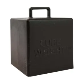 Balloon Cube Weights | Black | 65g