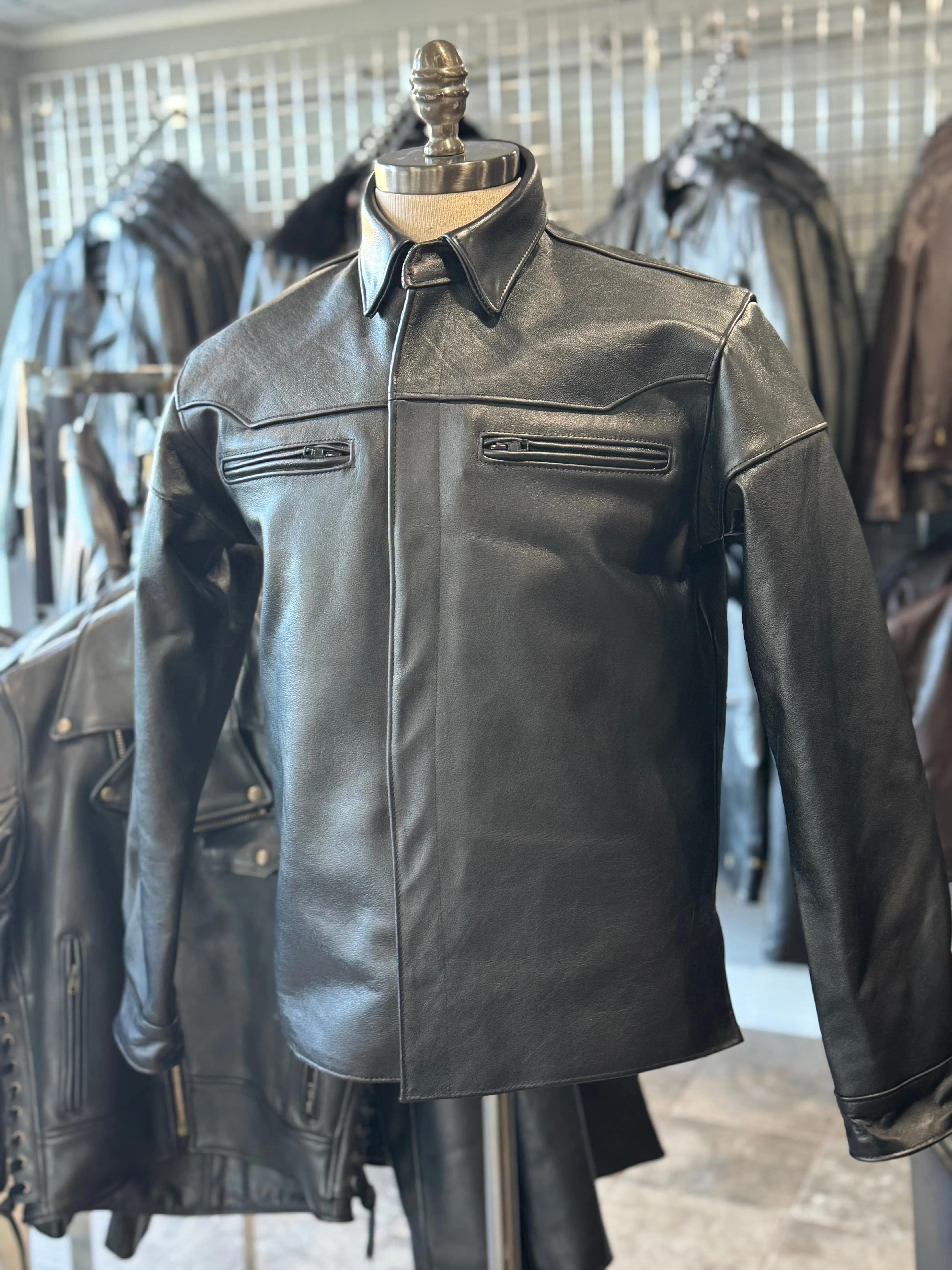 BECK® 302 Genuine Horsehide Leather Riding Shirt