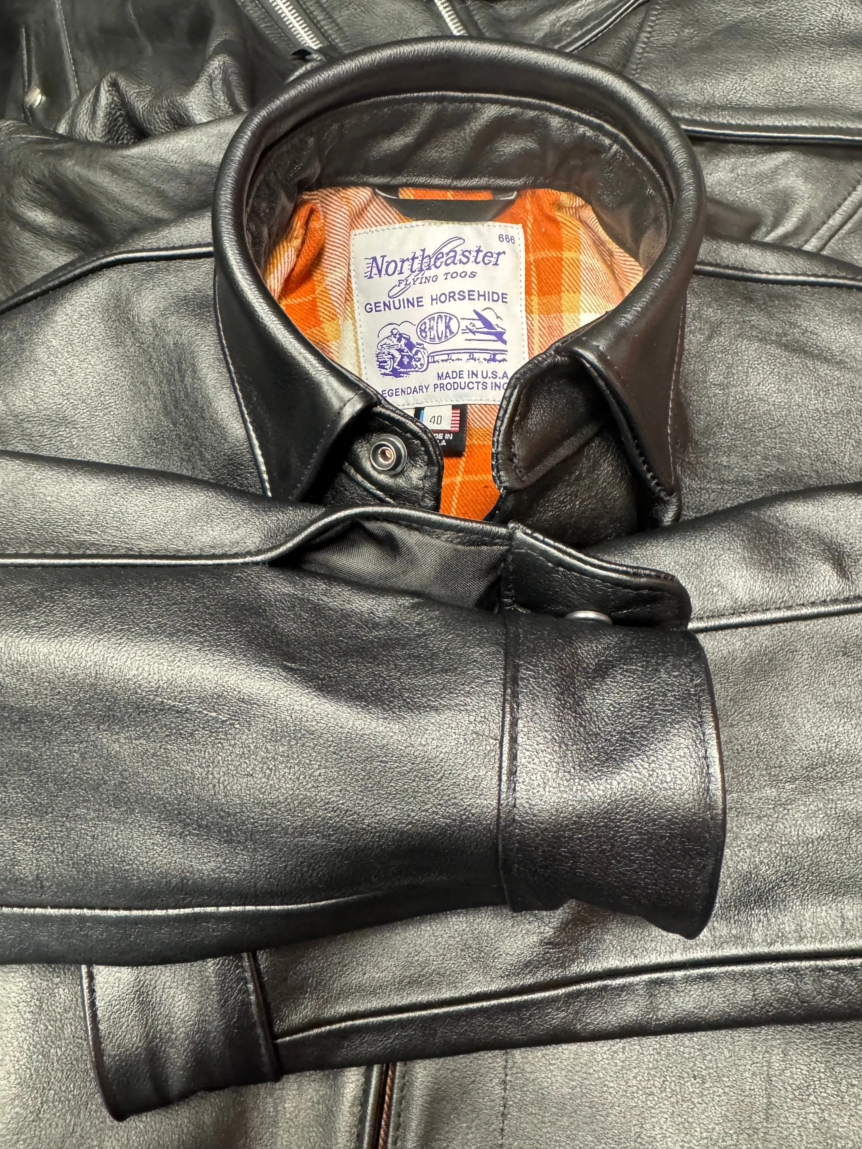 BECK® 302 Genuine Horsehide Leather Riding Shirt