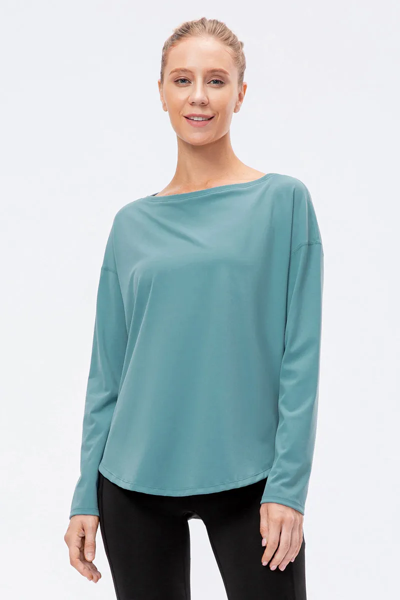 Boatneck Long Sleeve Shirts