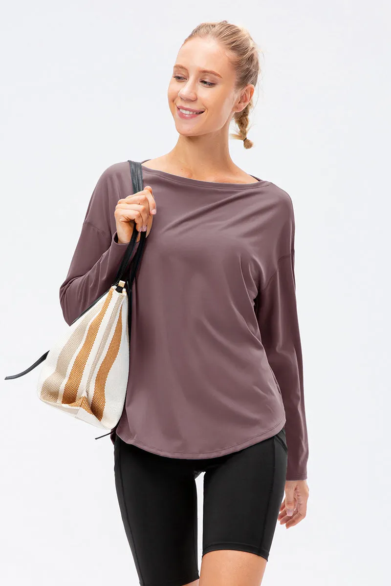 Boatneck Long Sleeve Shirts