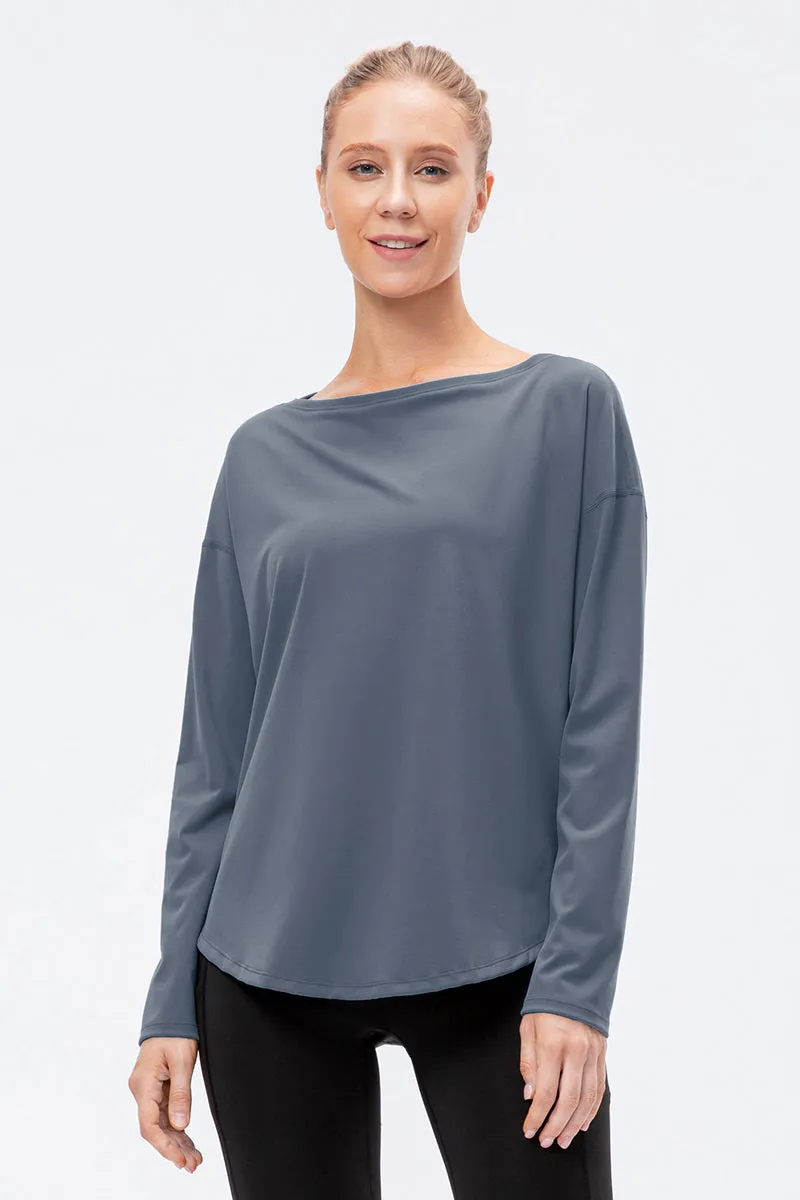 Boatneck Long Sleeve Shirts