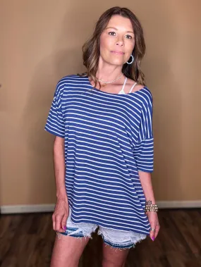 Earn Your Stripes Short Sleeve Top