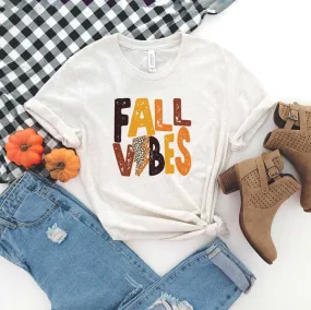 Fall Vibes Bella Canvas Graphic Tee