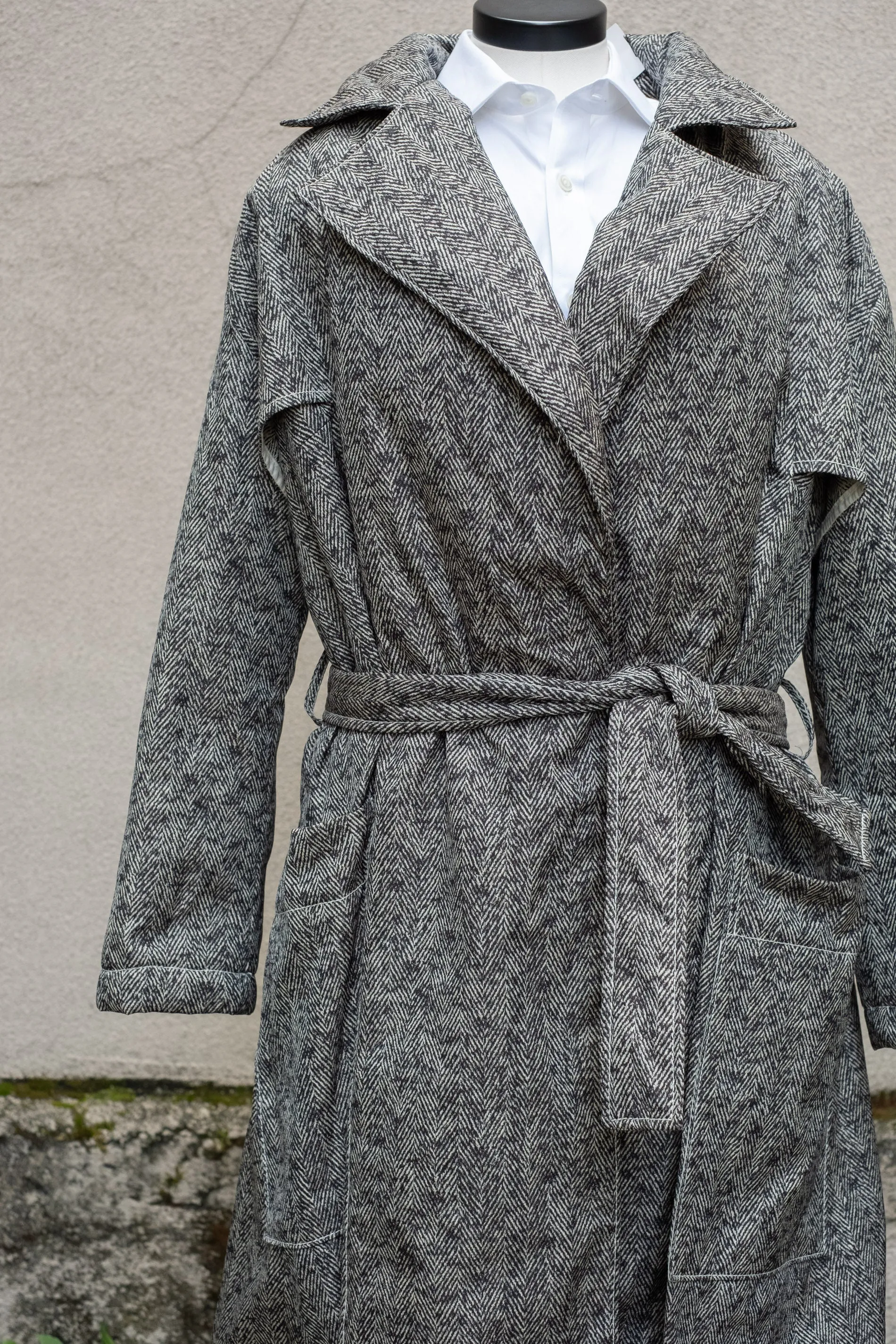 Hache Chevron Coat