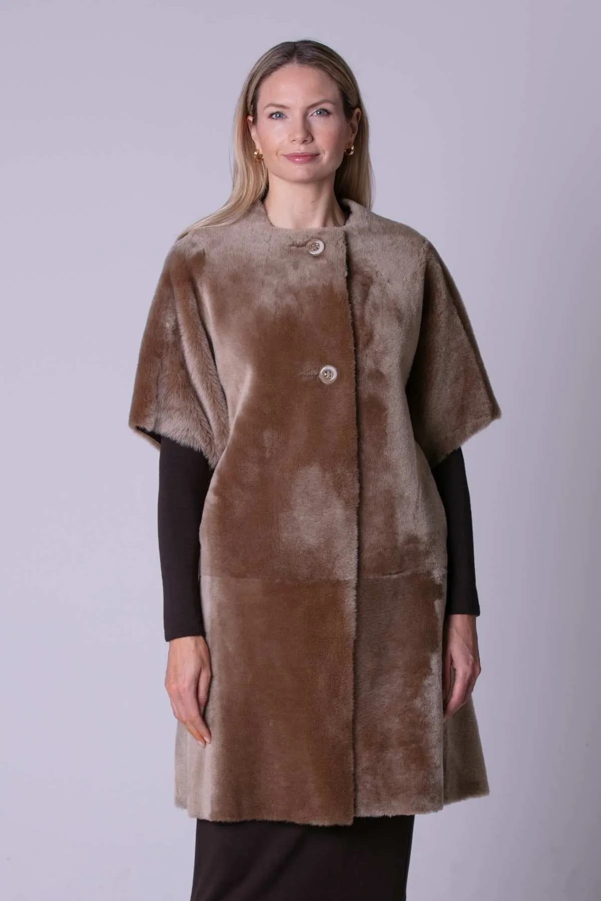 Louisa Shearling Coat