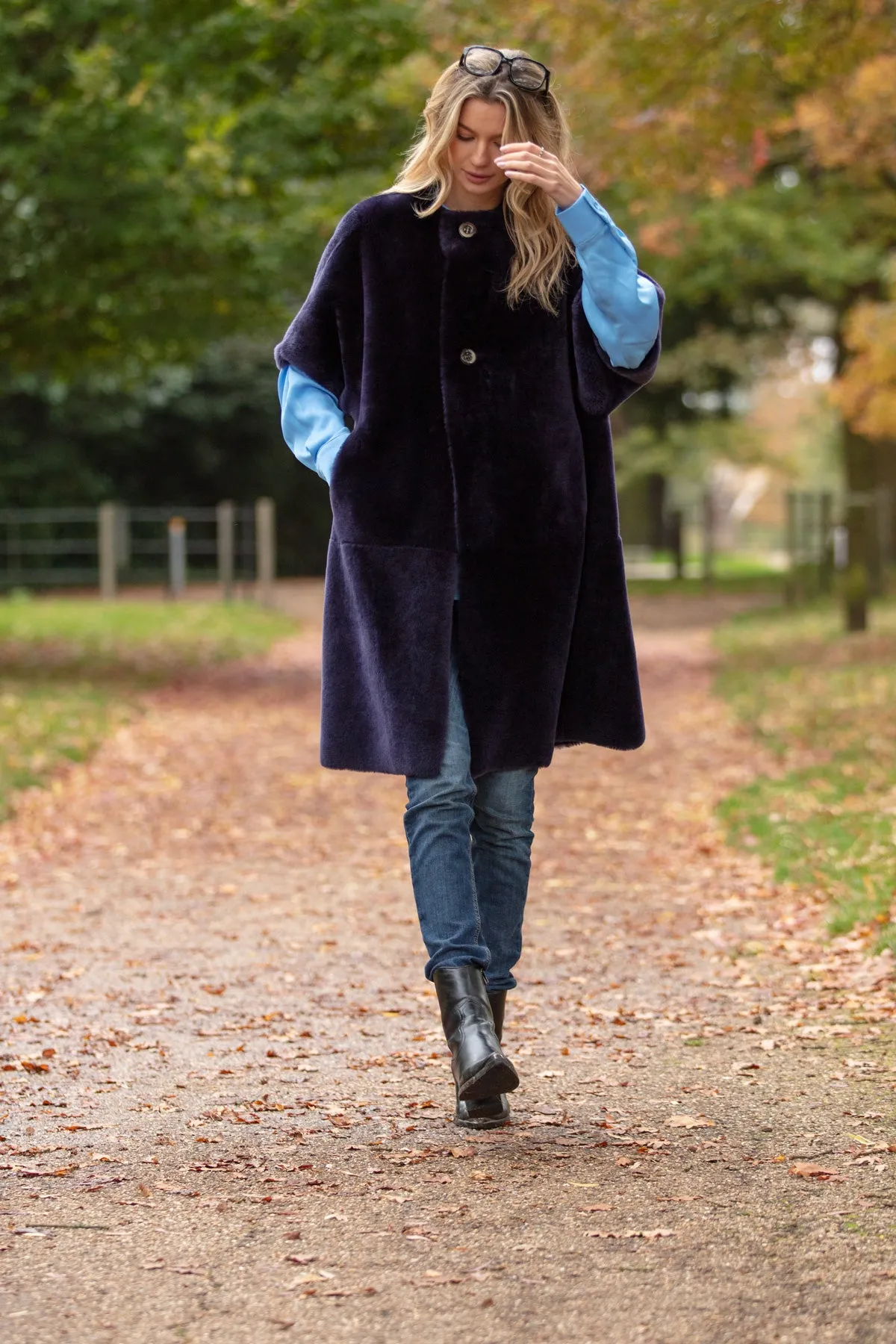 Louisa Shearling Coat