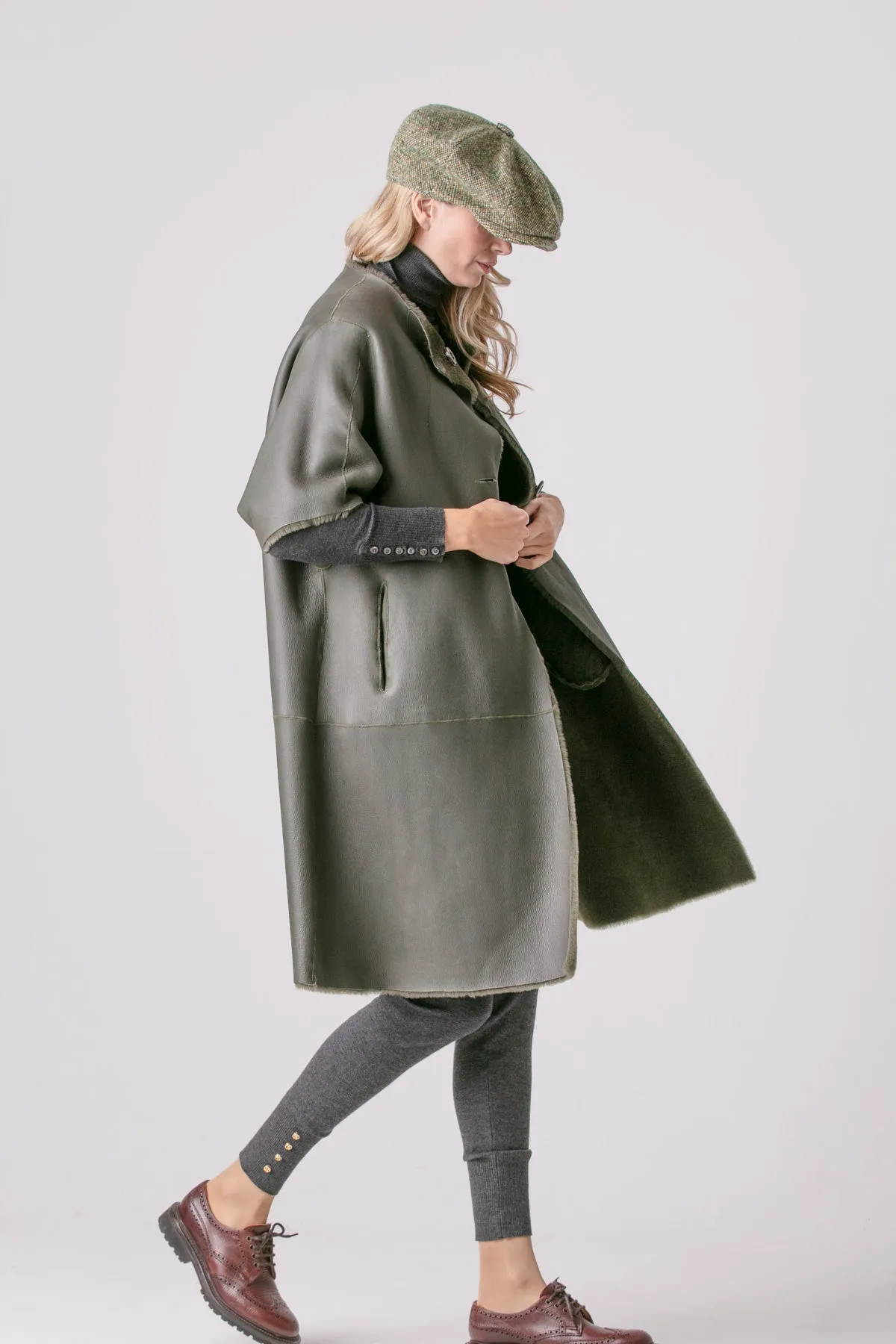 Louisa Shearling Coat