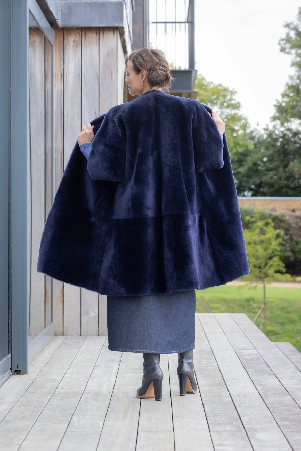 Louisa Shearling Coat