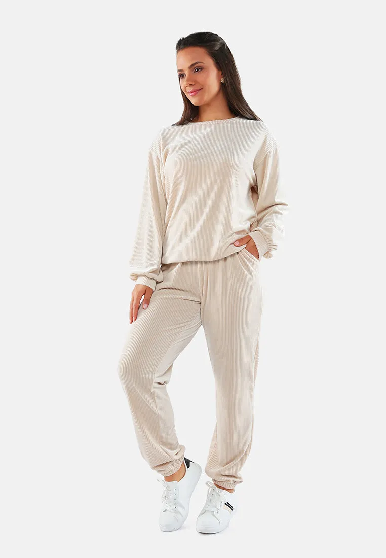 Loungewear Corduroy Pants