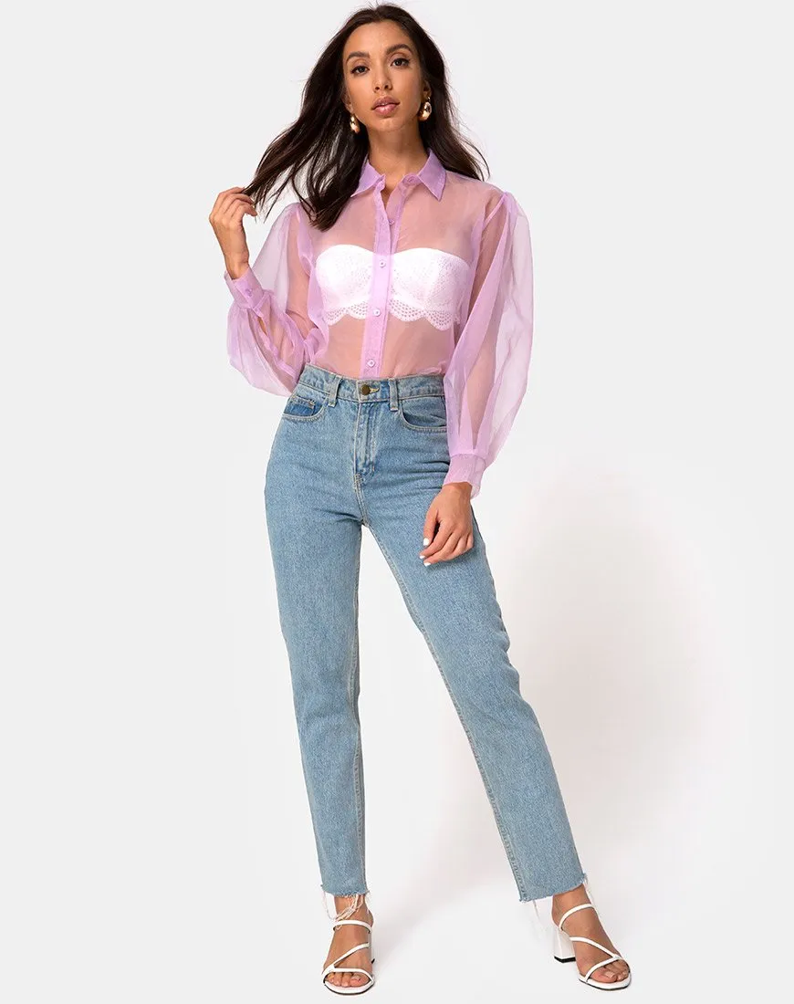 Makiza Top in Lilac