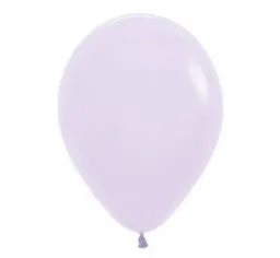 Matte Pastel Lilac 12cm Mini Balloons - Pack of 5