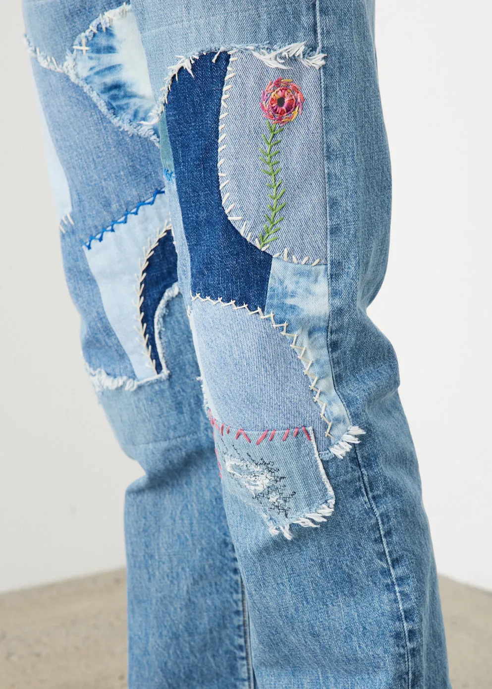 Monkey Cisco Patchwork Jeans