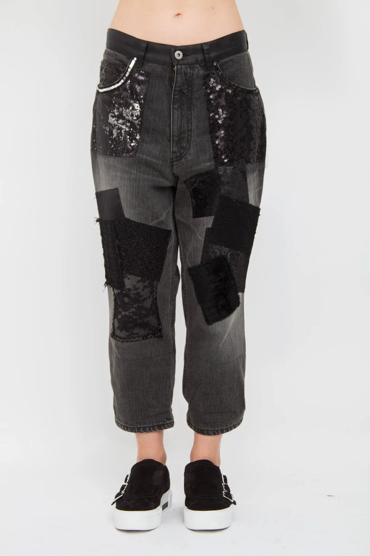 PATCHWORK JEANS