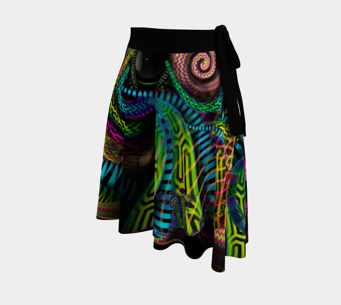 Primordial Presence Wrap Skirt