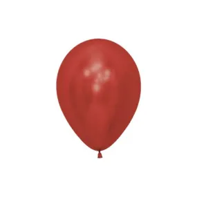 Reflex Red 12cm Mini Balloons - Pack of 5