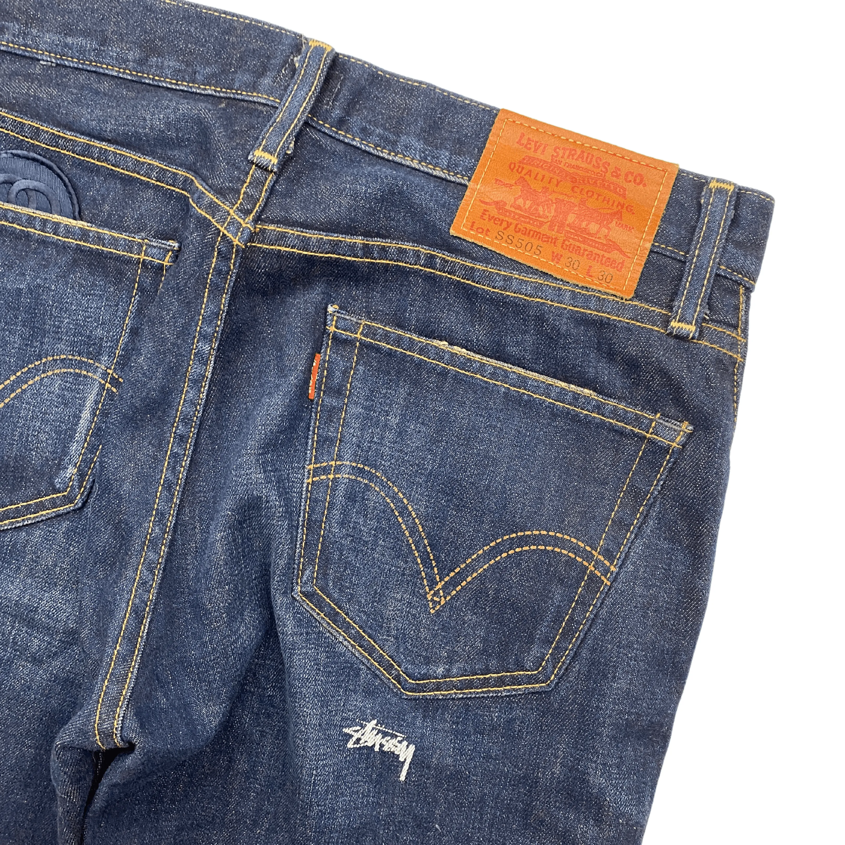 STUSSY x LEVIS PATCHWORK DENIM