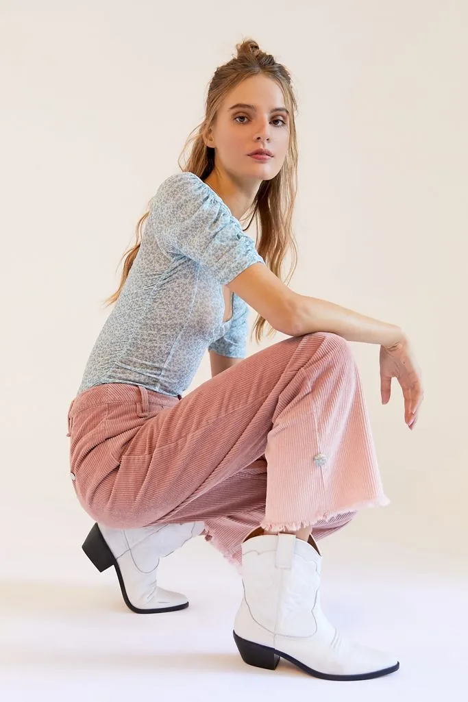 THE FADE PANT - BABY PINK