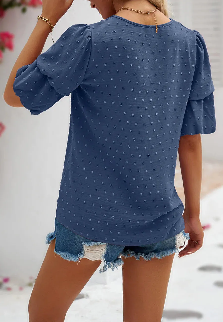 Tired Sleeve Blouse