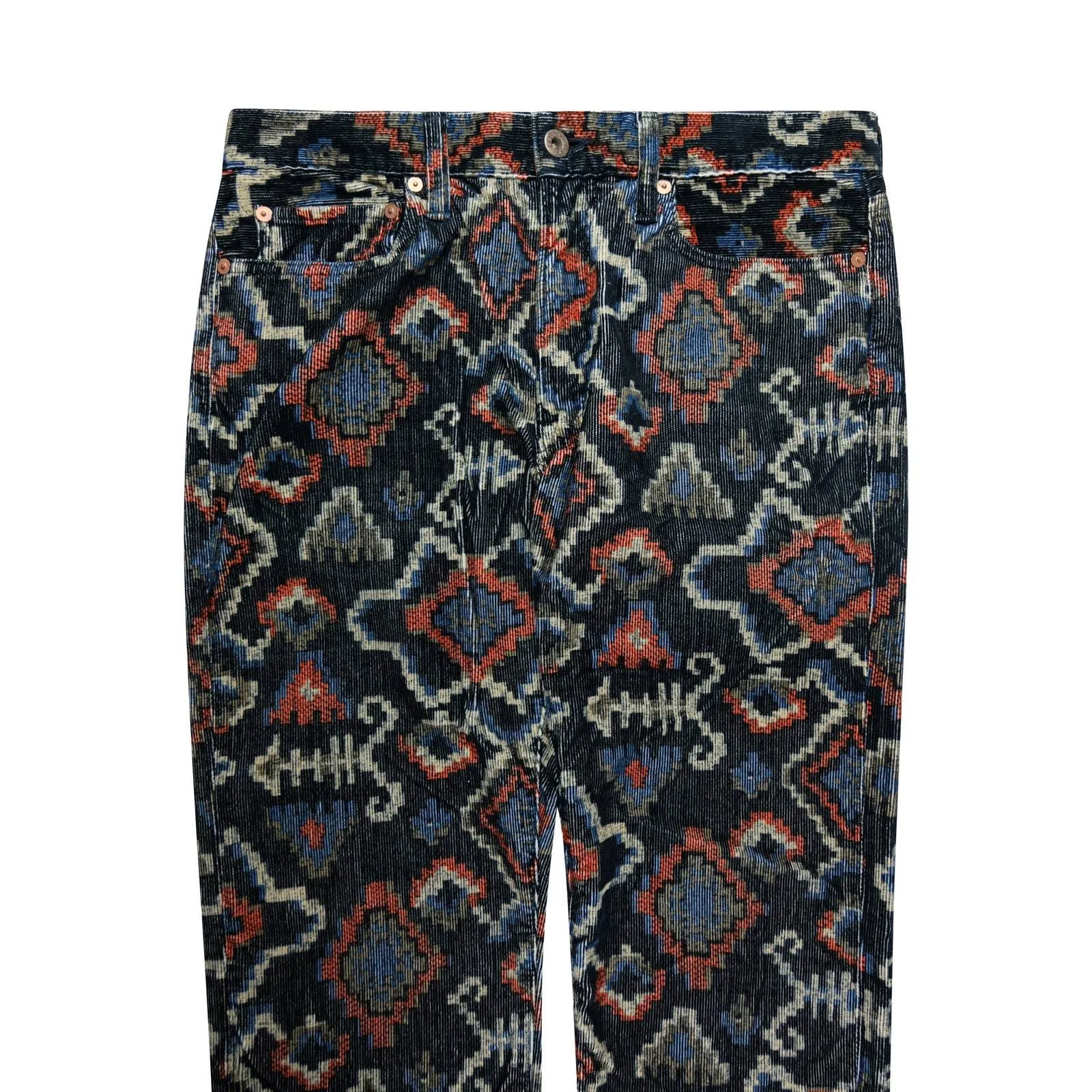 Tribal Print Corduroys