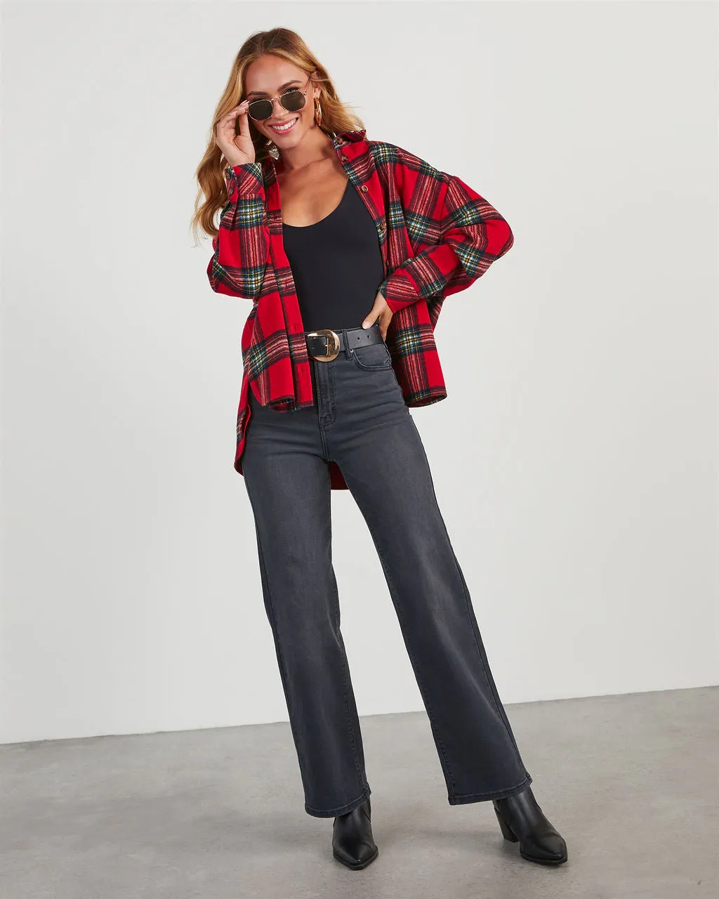 Tucker Plaid Shacket