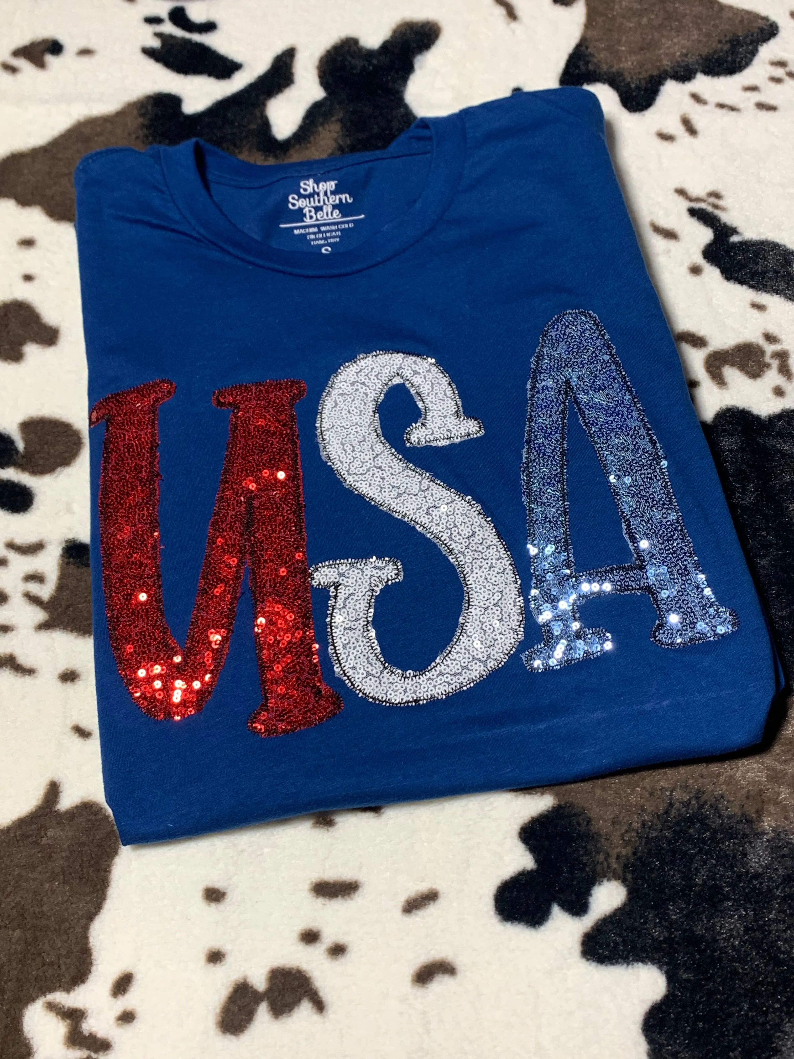 USA Patriotic 4th of July Short Sleeve